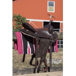 Westride Navajo Teppich Baumwolle/Acryl Roze / zwart / wit