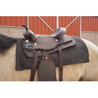 Westride Navajo tapijt katoen/acryl effen Bruin