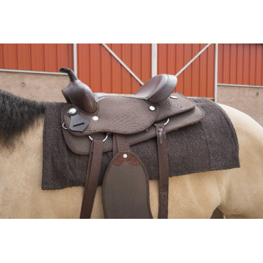 Westride Navajo tapijt katoen/acryl effen Bruin Westride Navajo tapijt katoen/acryl effen Bruin