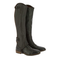 Mini-chaps Equithème Soft Zwart