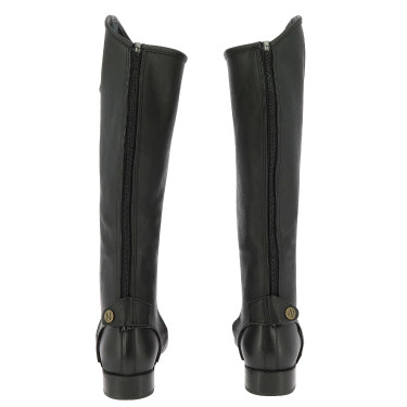 Mini-chaps Norton Stretch gegranuleerd Zwart