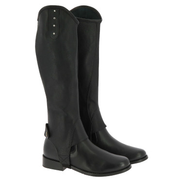 Mini-chaps Norton Strass Zwart