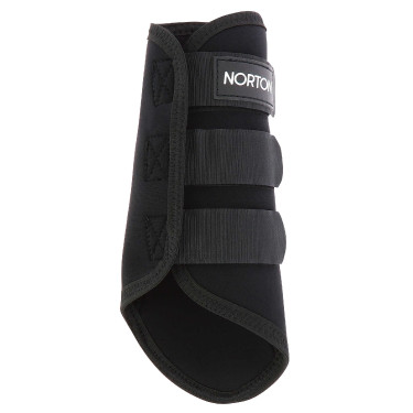 Norton Elastische Peesbeschermers Zwart