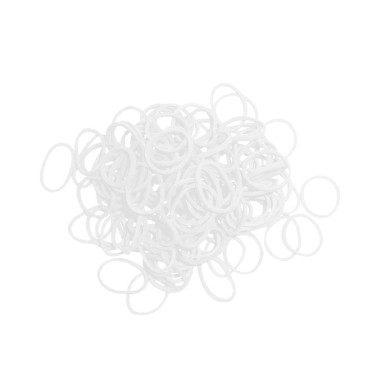 Manenelastiekjes Hippo-Tonic Wit Manenelastiekjes Hippo-Tonic Wit