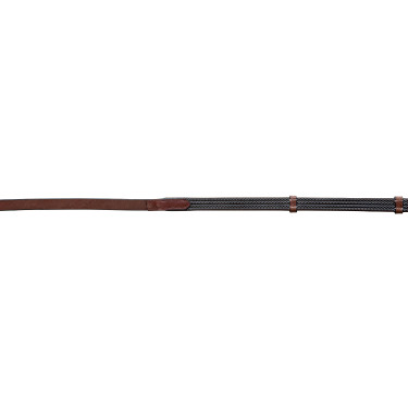 Dikke Supergrip-teugels Eric Thomas Pro Havana Bruin