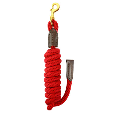 Leidlijn Norton Leer Rood