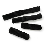 Set hoes voor synthetisch halster Zwart