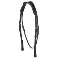 Brede anatomische kopstuk Eric Thomas Pro Zwart