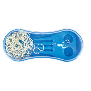 Vlechtborstel Hippo-Tonic Blauw