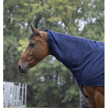 Fleece nekwarmer Marineblauw