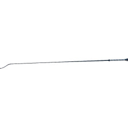Dressuurzweep Whip & Go Diamond nylon handvat Zwart
