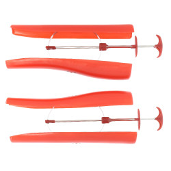 Norton schoenspanners voor laarzen van polypropyleen Rood Norton schoenspanners voor laarzen van polypropyleen Rood