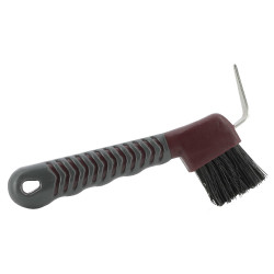 Hoefkrabber Soft Hand Bordeaux / grijs