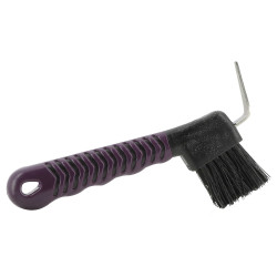 Hoefkrabber Soft Hand Zwart / paars