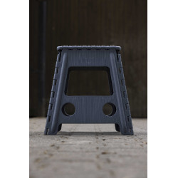 Opvouwbare kruk-trapje Hippo-Tonic Grip Grijs