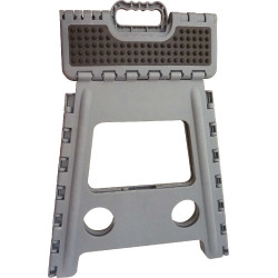 Opvouwbare kruk-trapje Hippo-Tonic Grip Grijs