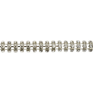 Frontale strass Eric Thomas Pro Zwart