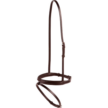 Combiné neusriem bol Eric Thomas Pro Havana Bruin Combiné neusriem bol Eric Thomas Pro Havana Bruin