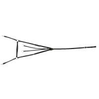 Jachtmartingaal Riding World Zwart