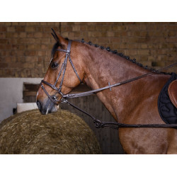 Rubberen hulpteugel Riding World Havana Bruin