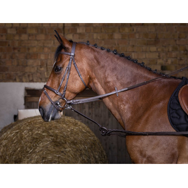 Rubberen hulpteugel Riding World Havana Bruin