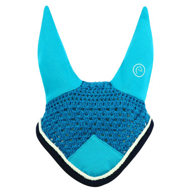 Vliegennetje Equithème Polyfun Turkoois / marine Blauw Vliegennetje Equithème Polyfun Turkoois / marine Blauw