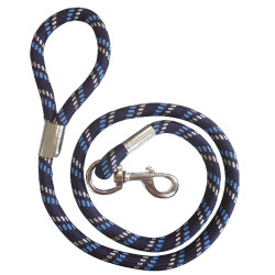 Laat dikke koord voor hond Marine / hemel / wit Blauw Laat dikke koord voor hond Marine / hemel / wit Blauw