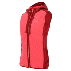Mouwloze bodywarmer Equithème Kim Rood