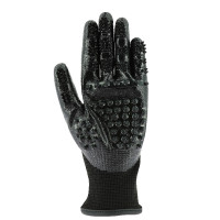 Roskamhandschoen tegen verharen Hippo-Tonic Zwart