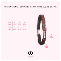 Nylon werk-singel Imperial Riding Deluxe Extra Roze met bloemenmotief