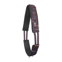 Nylon werk-singel Imperial Riding Deluxe Extra Roze met bloemenmotief