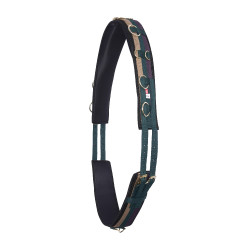 Nylon werk-singel Imperial Riding Deluxe Extra Multi Bosgroen