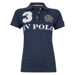 Polo Favouritas EQ HV Polo Denim melange Blauw