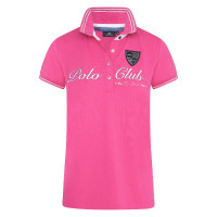 Polo HV Polo Long Island Neon fuchsia Roze