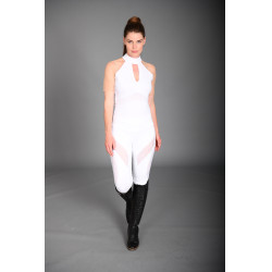 Wedstrijdpolo Euro-Star Flying Flirty Wit / naaktkleurig