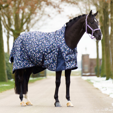 Paddockdeken Imperial Riding Pandora 0gr Lovefetti donker Motieven
