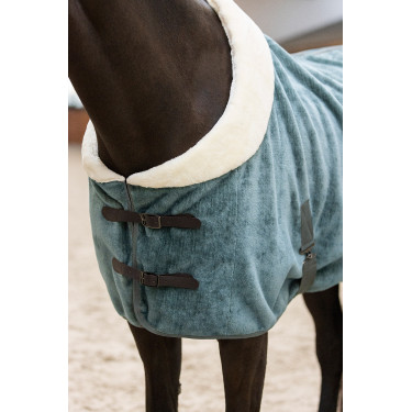 Imperial Riding Ambient Galaxy polar fleece deken Saliegroen