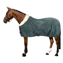 Imperial Riding Ambient Galaxy polar fleece deken Saliegroen