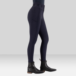 Euro-Star Athletic Luxe FullGrip rijbroek Nacht Marineblauw