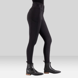Euro-Star Athletic Luxe FullGrip rijbroek Zwart Euro-Star Athletic Luxe FullGrip rijbroek Zwart
