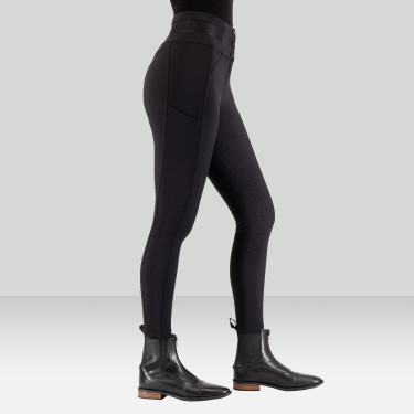 Euro-Star Athletic Luxe FullGrip rijbroek Zwart Euro-Star Athletic Luxe FullGrip rijbroek Zwart