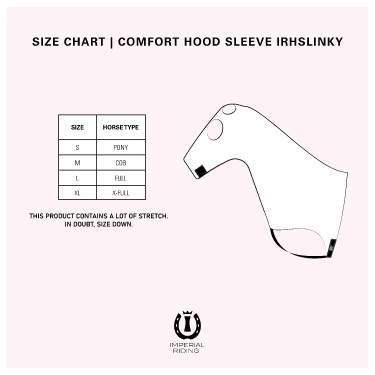 Hoofd-halsbeschermer Imperial Riding Slinky Zwart