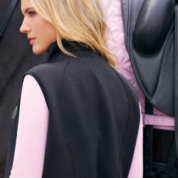 Mouwloos vest Imperial Riding Sporty Air dames Zwart