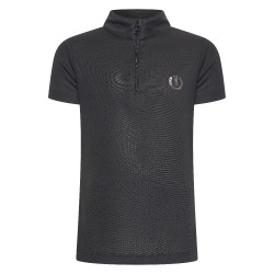 T-shirt Imperial Riding Carlos kind Zwart