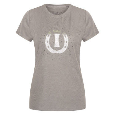 T-shirt met korte mouwen Imperial Riding Hally dames Houtskool Grijs