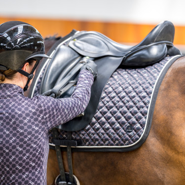 HV Polo Peggy Dressuur zadeldek Zwart