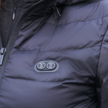 Dames verwarmde jas Imperial Riding Zwart