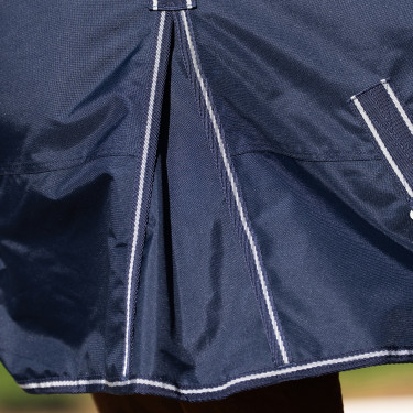 Imperial Riding Basic paddockdeken met hoge hals 300 g Marine Marineblauw