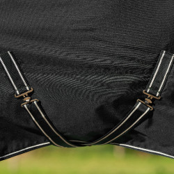 Imperial Riding Basic paddockdeken met hoge hals 300 g Zwart Imperial Riding Basic paddockdeken met hoge hals 300 g Zwart