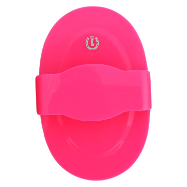 Zachte rubberen rosborstel Imperial Riding Neonroze Zachte rubberen rosborstel Imperial Riding Neonroze